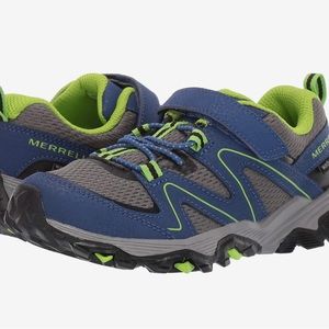 Boys Merrell Trail Quest Washable Sz 4.5 m